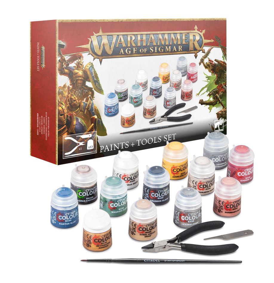 Age of Sigmar- Paints and Tool Set 2024