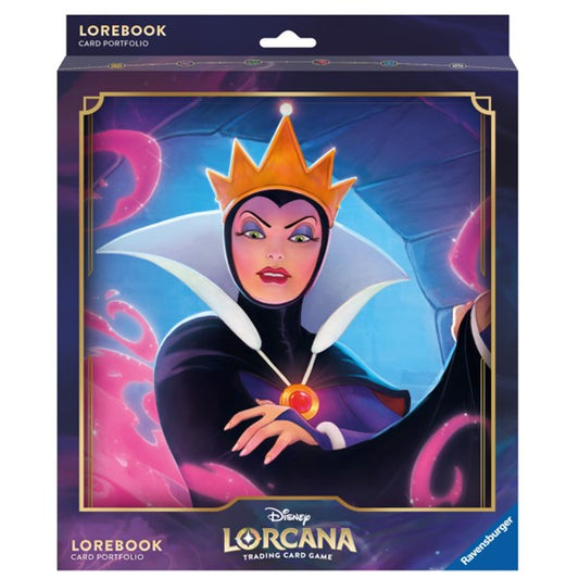Disney Lorcana- Lorebook Card Portfolio- Maleficent