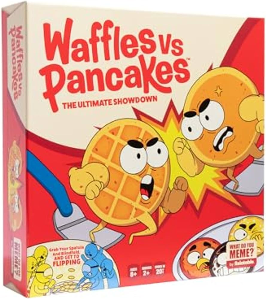 Waffles Vs. Pancakes