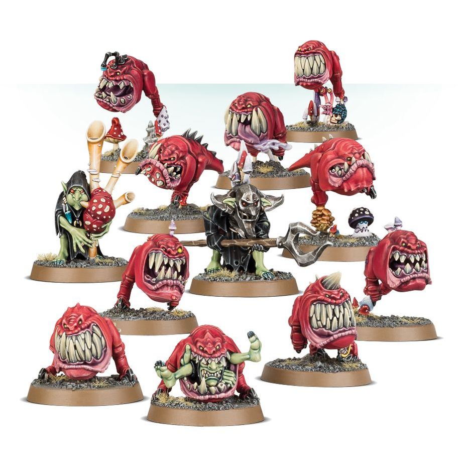 Age Of Sigmar: Gloomspite Gitz- Squig Herd