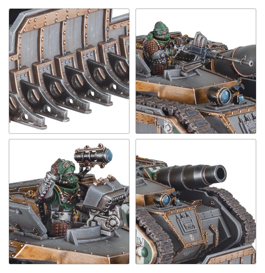 Warhammer: The Horus Heresy: Solar Auxilia- Basilisk/Medusa