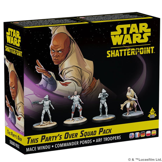 Star Wars Shatterpoint- This Party's Over: Mace Windu Squad Pack