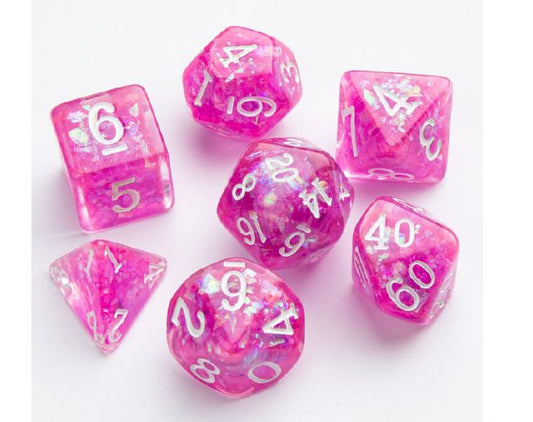 Gamegenic- RPG dice set- Candy-Like Series: Raspberry