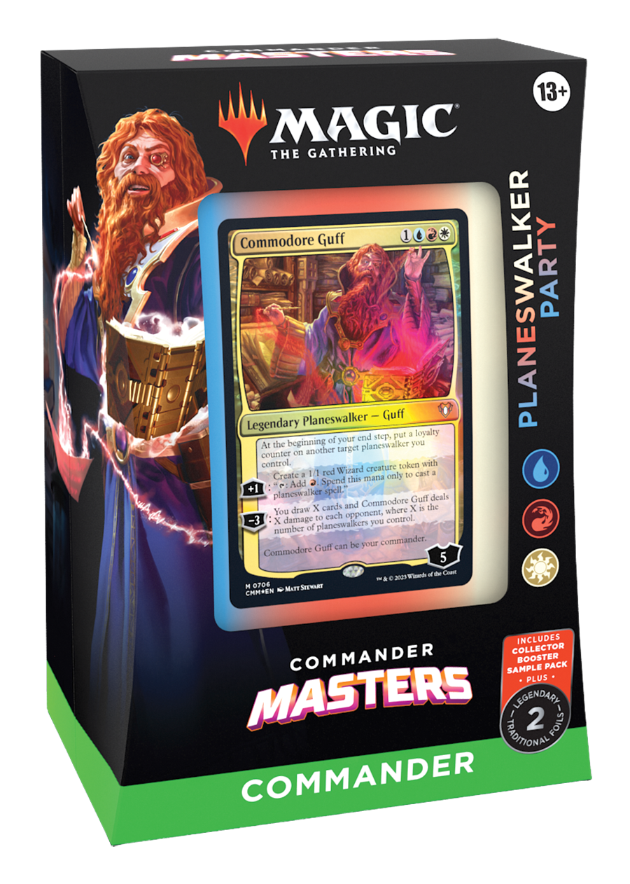 MTG- Commander Masters- Planeswalker Party Commander Deck