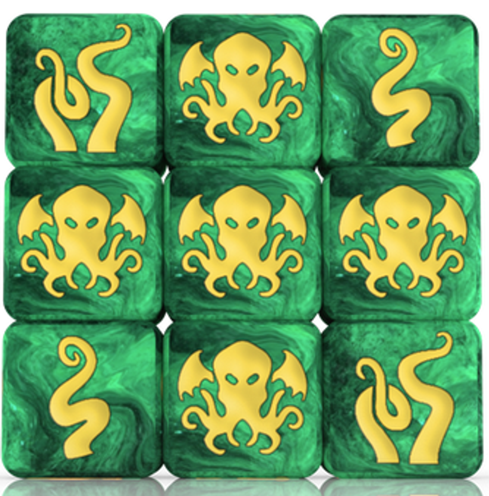 Tiny Epic Cthulhu: 9 Pack Extra Dice Set