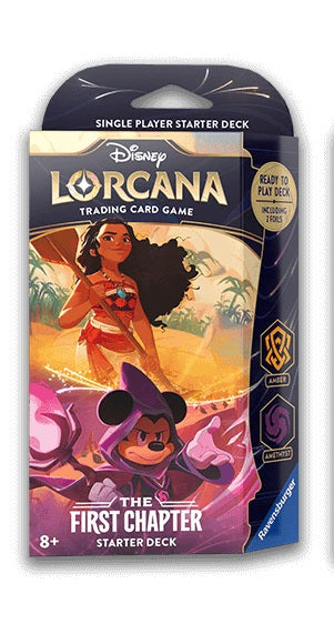 Disney Lorcana: The First Chapter: Starter Deck Amber and Amethyst