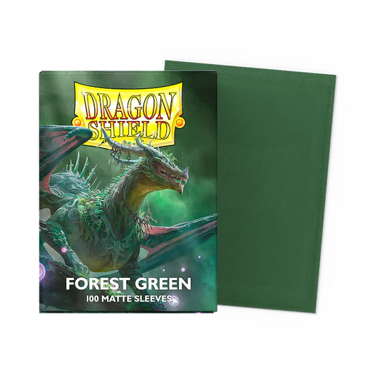 Dragon shield- Matte Forest Green(100CT)