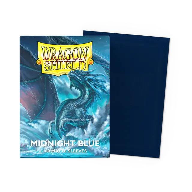 Dragon Shield Sleeves Matte Midnight Blue (100 Count)