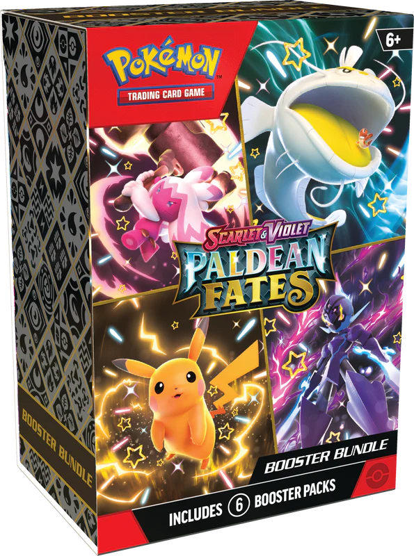 Pokémon - SV4.5- Paldean Fates Booster Bundle