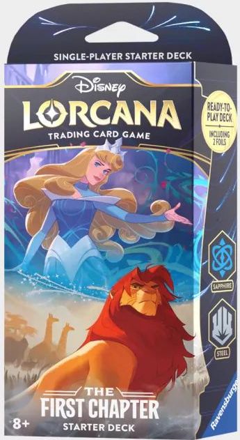 Disney Lorcana: The First Chapter: Starter Deck Sapphire and Steel