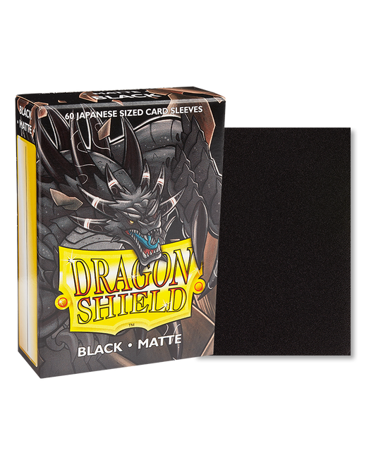 Dragon shield- Matte Black- Japanese size