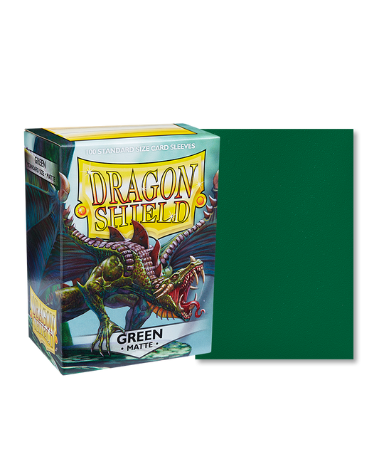 Dragon shield- Matte Green(100CT)