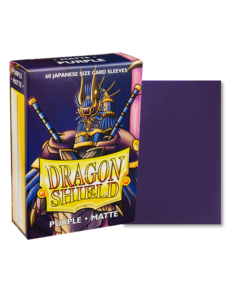 Dragon shield- Matte Purple- Japanese size