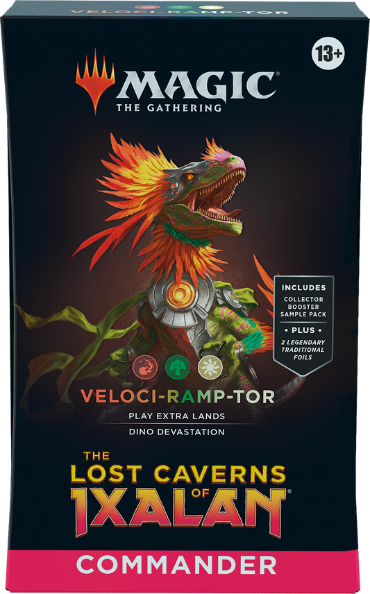 Magic the Gathering: The Lost Caverns of Ixalan Veloci-Ramp-Tor Commander Deck