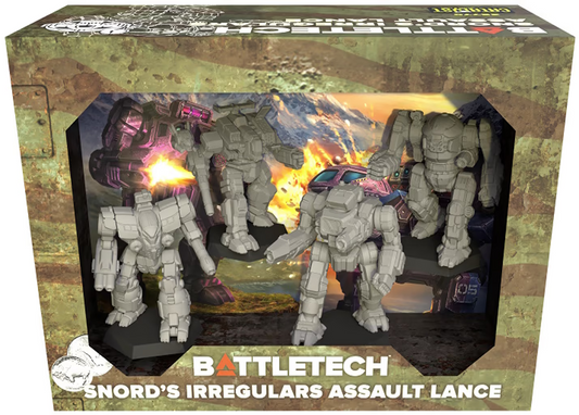Battletech- Snord's Irregulars Assault Lance Force Pack