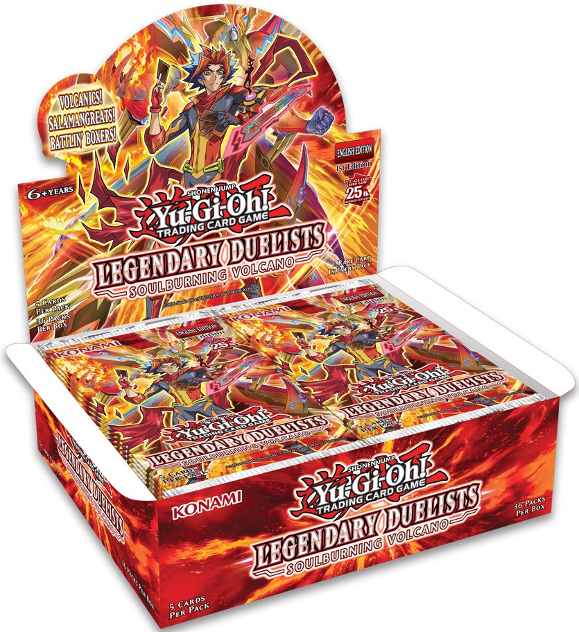 Yu-Gi-Oh!: Soulburning Volcano Booster Box