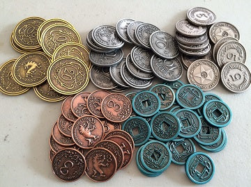 Scythe- Metal Coins