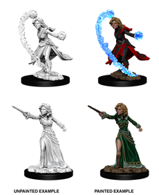 Wizkids Deep cuts - WV6 Female Human Wizard