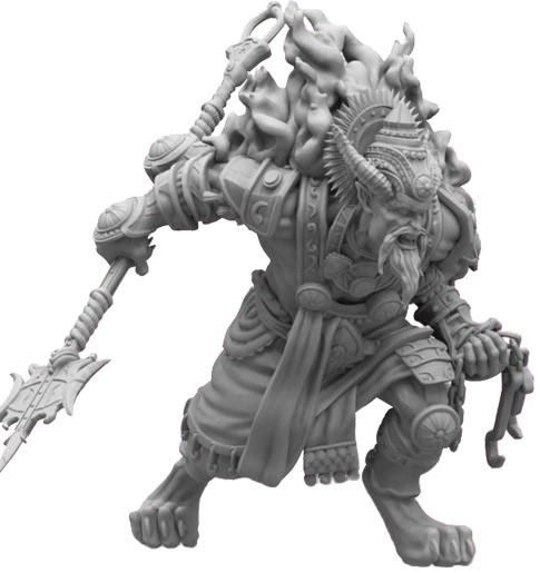 Conquest: Sorcerer Kings Rakshasa Bakasura Swords/Ravanar Fork