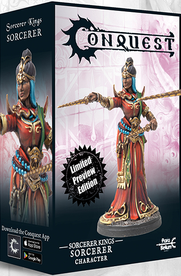 Conquest: Sorcerer Kings- Limited Edition Preview Sculpt