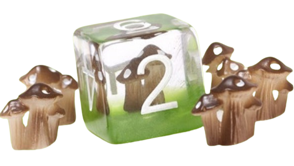 Sirius Dice- Mushroom Village 7 Die Set