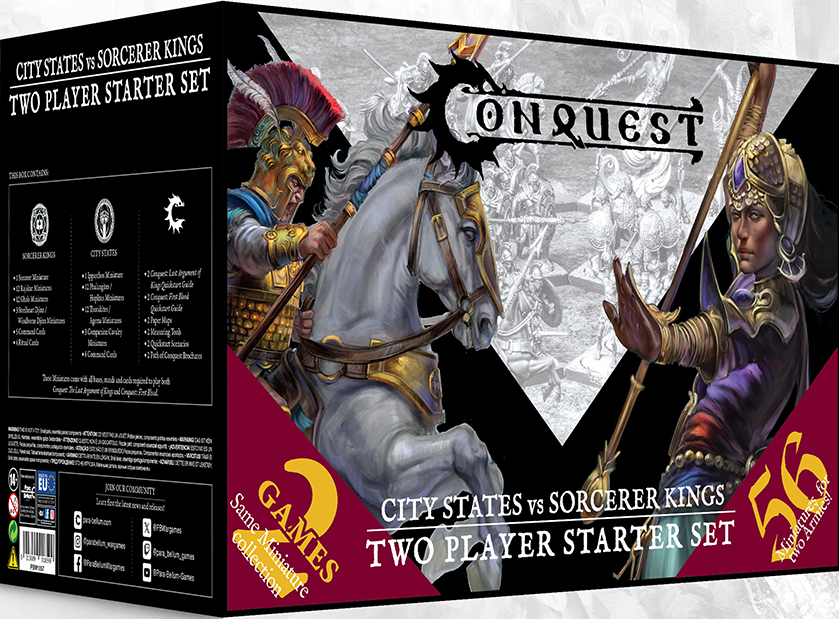 Conquest: Sorcerer Kings Vs. City States 2 Player Set