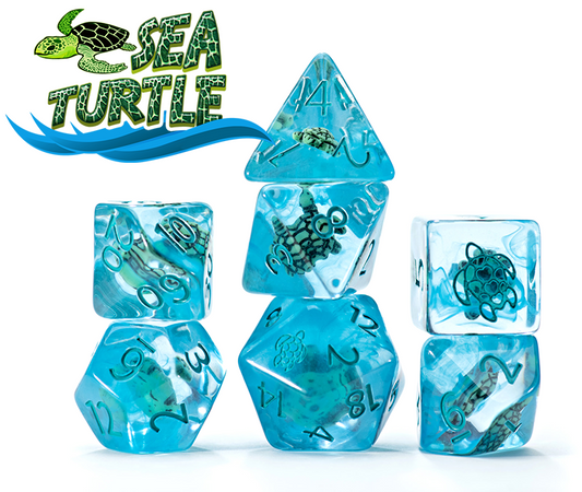 Inclusion Dice- Sea Turtle