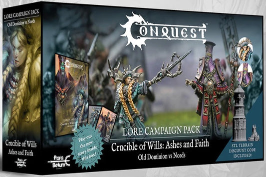 Conquest Lore Campaign Pack: Crucible of Wills: Ashes and Faith