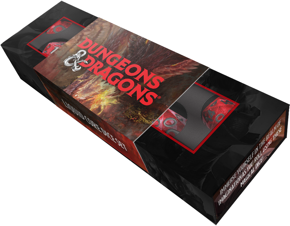 Dungeons & Dragons- Liquid Core Dice