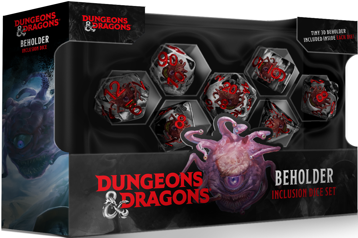 Inclusion Dice- D&D Beholder