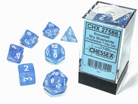 Borealis 7 Die Set Sky Blue/White