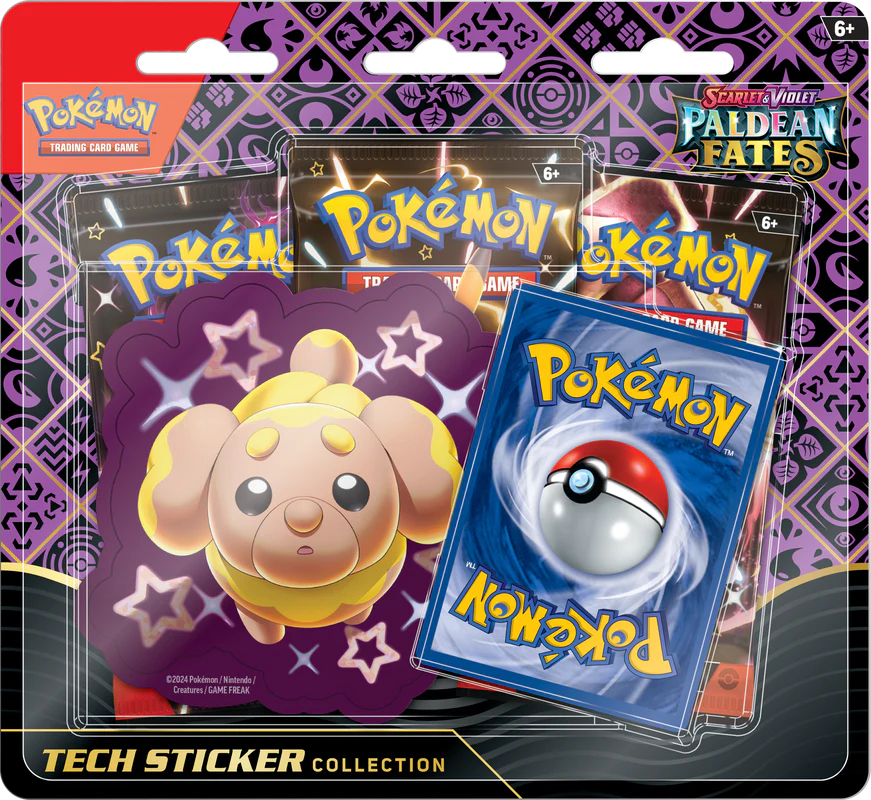 Pokémon - Scarlet & Violet- Paldean Fates Tech Sticker Collection