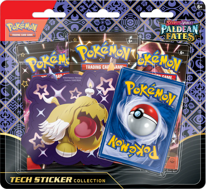 Pokémon - Scarlet & Violet- Paldean Fates Tech Sticker Collection