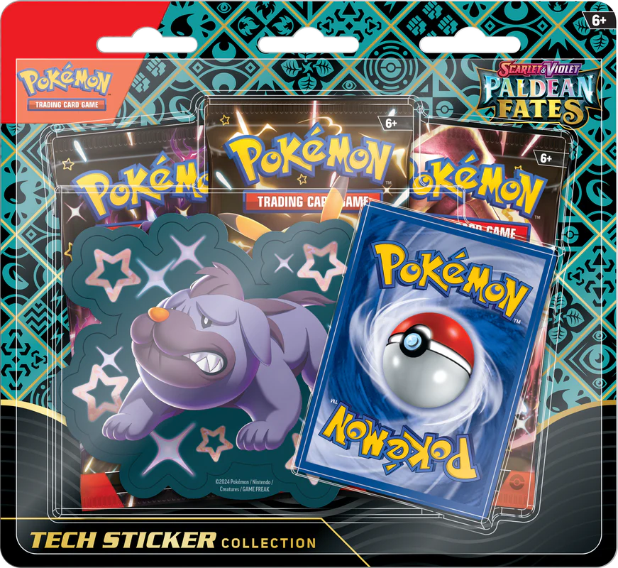 Pokémon - Scarlet & Violet- Paldean Fates Tech Sticker Collection