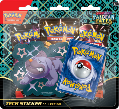 Pokémon - Scarlet & Violet- Paldean Fates Tech Sticker Collection