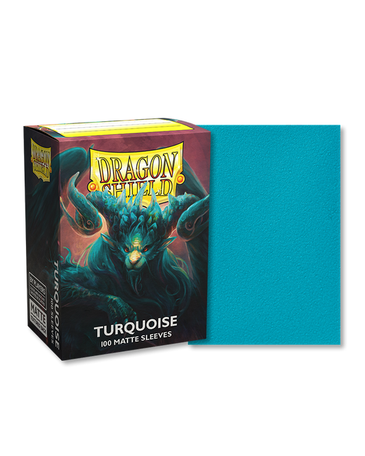 Dragon shield- Matte Turquoise(100 CT)