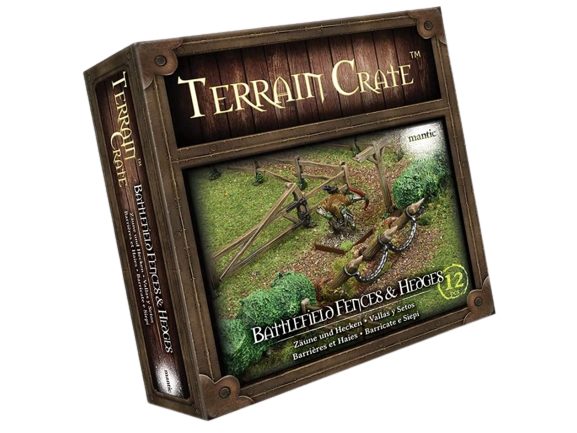 Terrain Crate - Battlefield Fences and Hedgerows