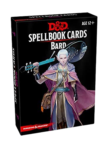 Dungeons and Dragons Spellbook Cards Bard 2nd Edition