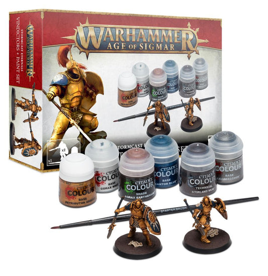 Age of Sigmar Stormcast Plus Paint Set