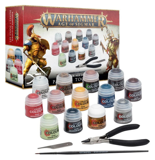 Age of Sigmar- Paints and Tool Set