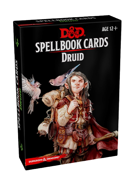 Dungeons and Dragons Spellbook Cards Druid 2nd Edition