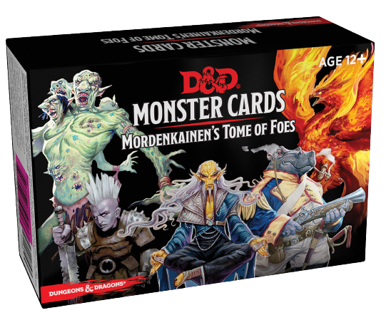 Dungeons and Dragons RPG Monster Cards Mordenkainen's Tome of Foes