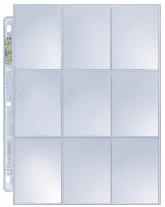 Ultrapro - 9 Pocket Binder Pages (100CT)