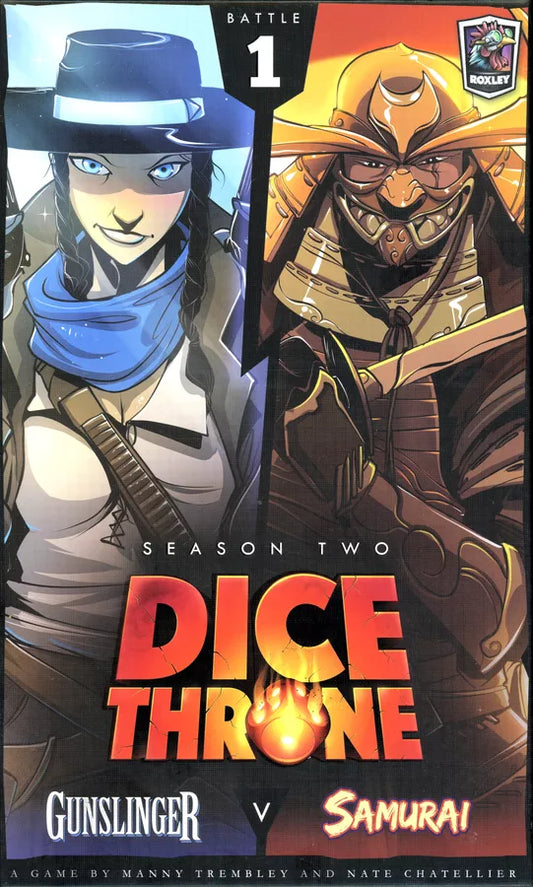 Dice Throne: Season 2- Gunslinger Vs Samurai