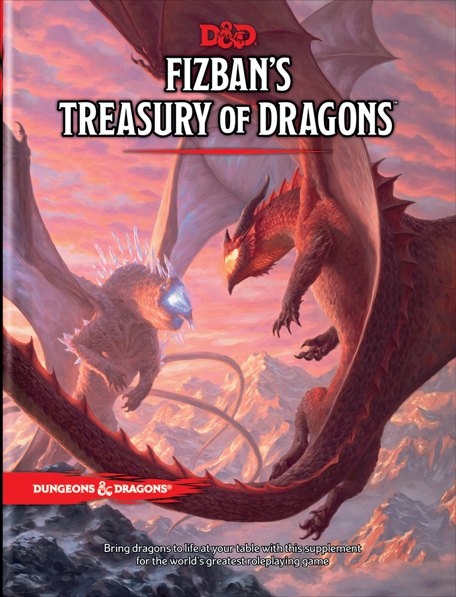 Dungeons and Dragons RPG Fizban's Treasury of Dragons