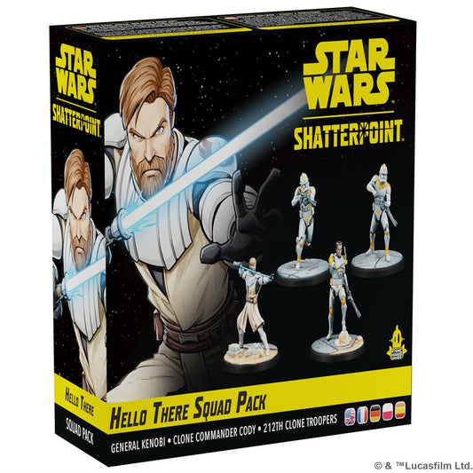 Star Wars Shatterpoint: Hello There: Obi-Wan Kenobi Squad Pack