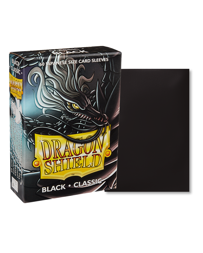 Dragon shield- Black- Japanese size