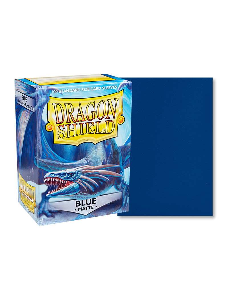 Dragon shield- Matte Blue(100CT)