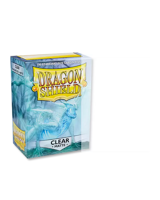 Dragon shield- Matte Clear (100 CT)