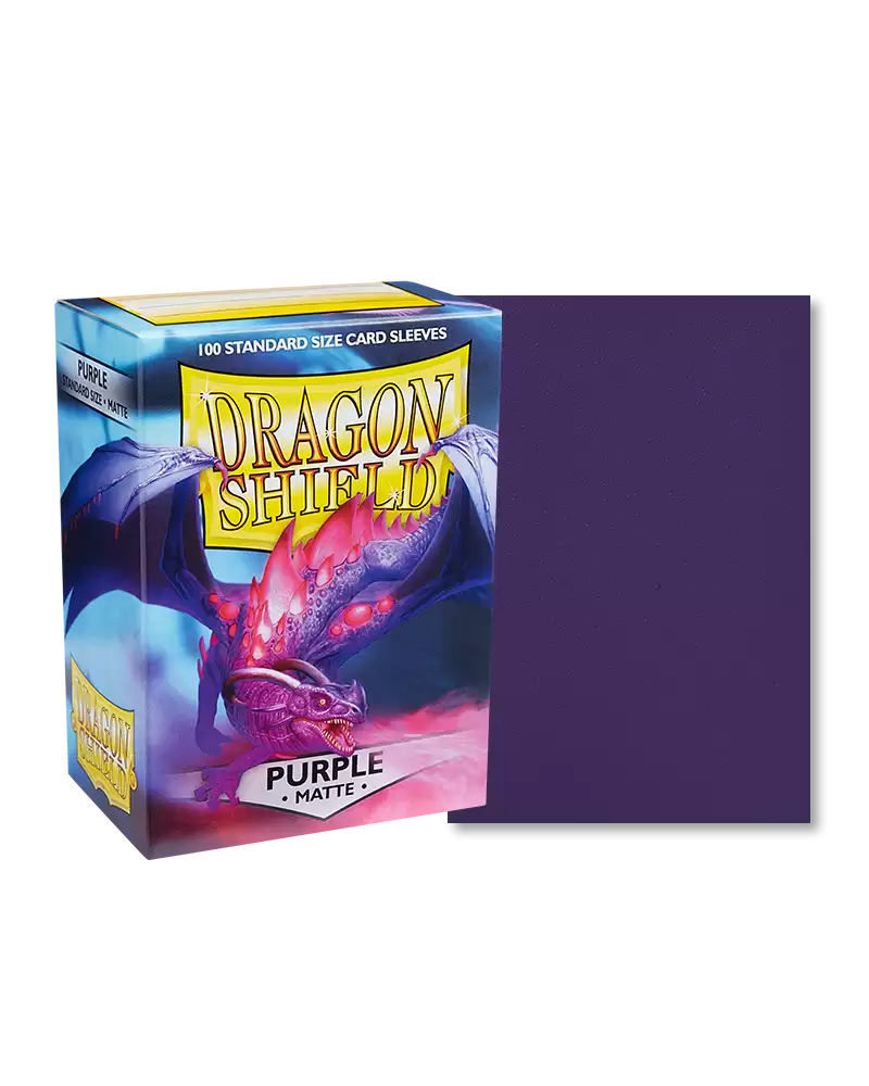 Dragon shield- Matte Purple(100CT)